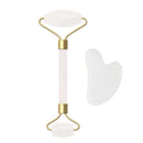 Rolinho de Pedra de Jade Massageador Facial