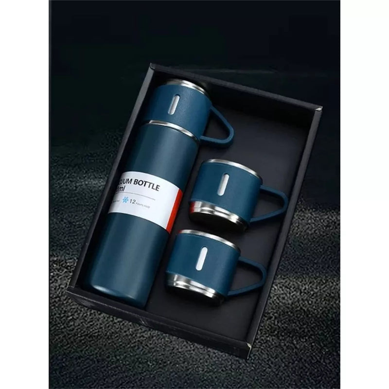 Kit Garrafa Térmica Inox