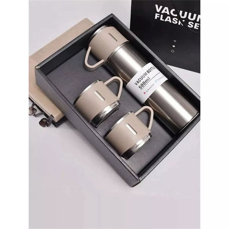 Kit Garrafa Térmica Inox