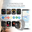 Smartwatch Ultra Bluetooth Monitor de Exercício Saúde