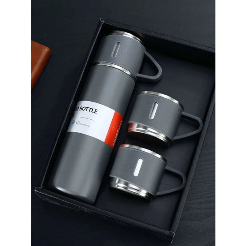 Kit Garrafa Térmica Inox