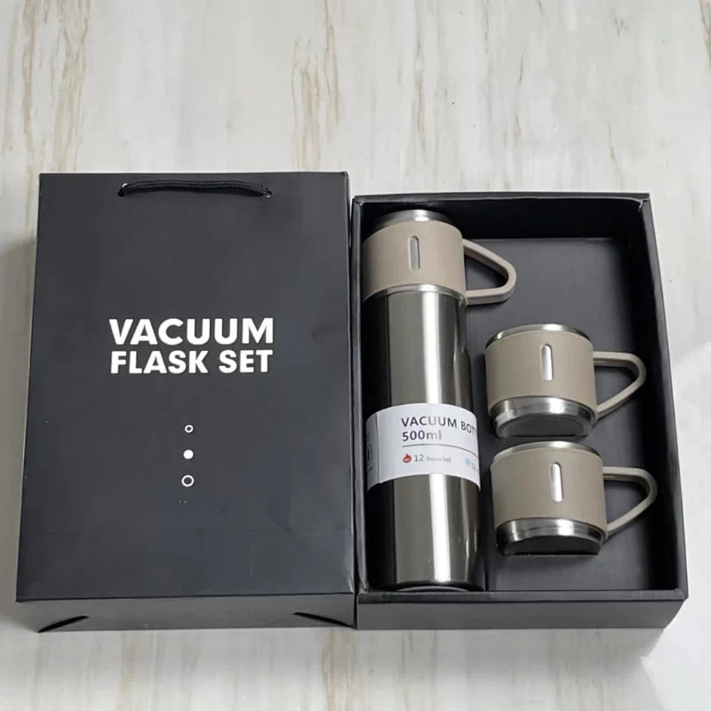 Kit Garrafa Térmica Inox