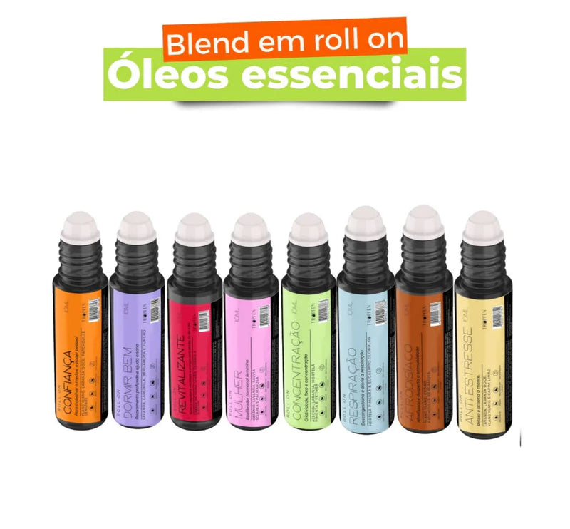 Blend Óleo Essencial Roll On Terapêutico